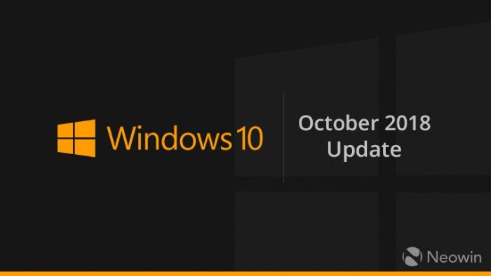 Windows 10 Build 1809正式名稱(chēng)為2018年10月更新