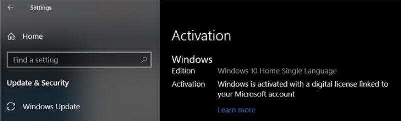 全球Windows 10激活失效，專業(yè)版突變家庭版